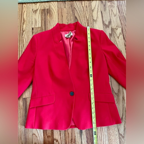 Ann Taylor LOFT Red Blazer - Size 4 - Picture 7 of 12